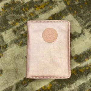 Rose Gold Kipling Passport Holder